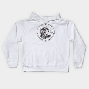 Tynemouth Longsands - Surf's Up Kids Hoodie